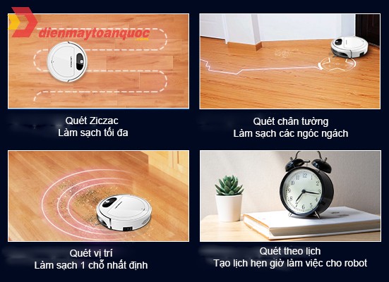 Cấu tạo robot hút bụi